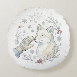 A Tender Winter Boop ラウンドクッション