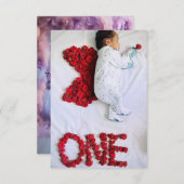 A Thank You as Sweet as Sweetベビースマイル サンキューカード (正面/裏面)