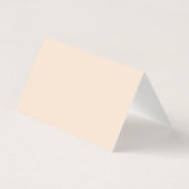 A thank you flower card (裏面)