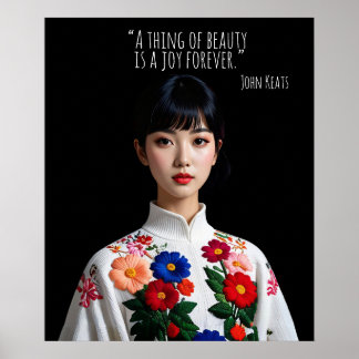 A thing of beauty is a joy forever ポスター