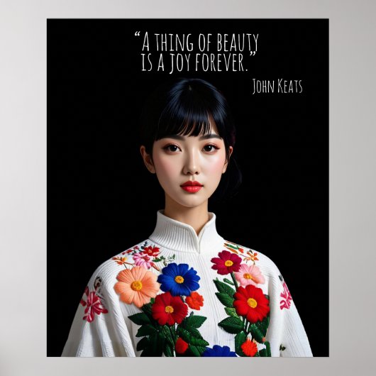 A thing of beauty is a joy forever ポスター (正面)