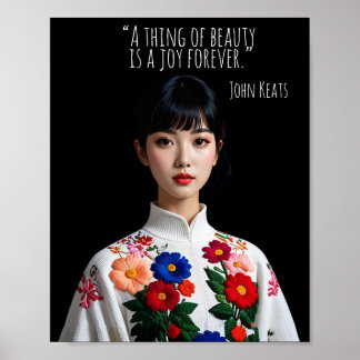 A thing of beauty is a joy forever ポスター