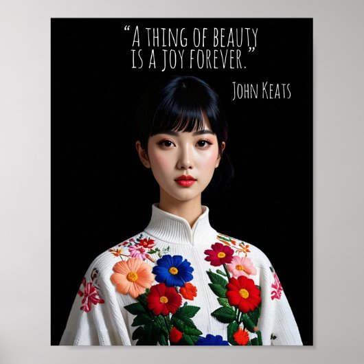 A thing of beauty is a joy forever ポスター (正面)