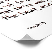 A Thought ポスター (角)