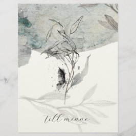 A thoughtfully designed sympathy card レターヘッド