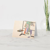  "A Thousand Grasses 4“ Kamisaka Sekka Ukiyo-E   カード (正面)