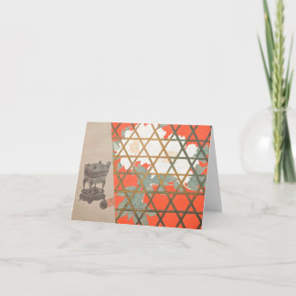 "A Thousand Grasses 5“ Kamisaka Sekka Ukiyo-E   カード