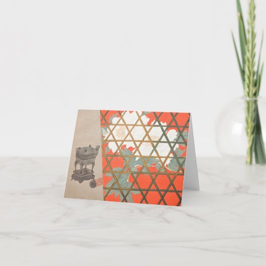 "A Thousand Grasses 5“ Kamisaka Sekka Ukiyo-E   カード (正面)