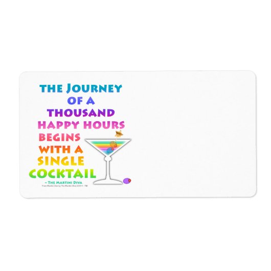 A THOUSAND HAPPY HOURS エイヴェリー ラベル (正面)