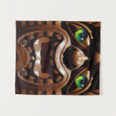 A Tiki Terraced – ケン・ゲージ・アート タペストリー (正面(横))