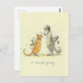 A time for giving ポストカード (正面/裏面)