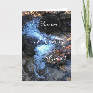 A Time of Grace, Easter Folded Greeting Card カード