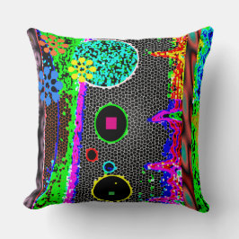 A Timeless Fusion of Color & Mystery  クッション