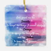 A timeless serenity prayer セラミックオーナメント (正面)