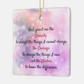 A timeless serenity prayer セラミックオーナメント (左)