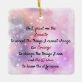 A timeless serenity prayer セラミックオーナメント (正面)