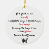 A timeless serenity prayer セラミックオーナメント (正面)
