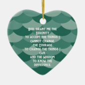 A timeless serenity prayer セラミックオーナメント (正面)