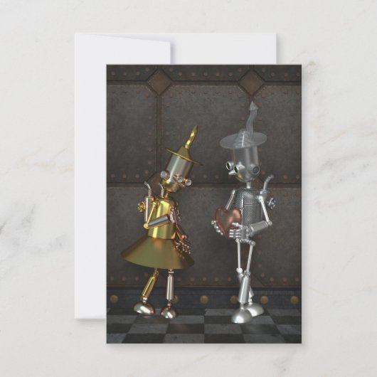 A tin Valentine サンキューカード (正面)