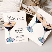 A Tiniビットより古いエスプレッソマルティーニ誕生日 招待状