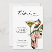 A Tiniビットより古いMartiniアート誕生日招待状 招待状 (正面)