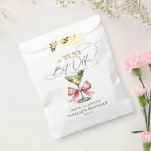 A Tiniビットより古いMartiniピンクボウ誕生日 フェイバーバッグ (封をした状態)