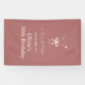 A Tiniビットより古いMartini誕生日ウェルカムバナー 横断幕 (横)