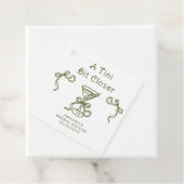 A Tiniビットクローザーブライダルシャワー フェイバータグ (インサイチュ)