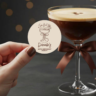A Tiniビット年上エスプレッソMartini 30歳の誕生日 ラウンドシール