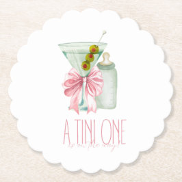 A tini baby girl ペーパーコースター