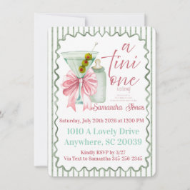 A Tini Baby Girl 招待状