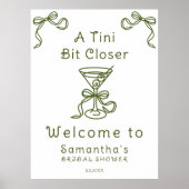 A Tini Bit Closerブライダルシャワーへようこそ ポスター (正面)
