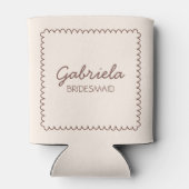 A Tini Bit Engaged Espresso Martini Bachelorette 缶クーラー (裏面)