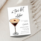 A Tini Bit Older 18th Birthday Invitation 招待状