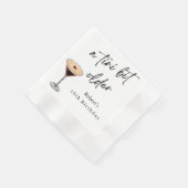 A Tini Bit Older 18th Birthday Party Napkins 縁ありカクテルナプキン (角)