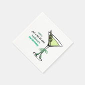 A Tini Bit Older 21st Birthday Party スタンダードカクテルナプキン (角)