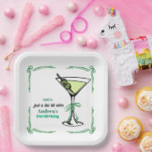 A Tini Bit Older 21st Birthday Party ペーパープレート (パーティー)