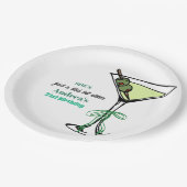 A Tini Bit Older 21st Birthday Party ペーパープレート (アングル)