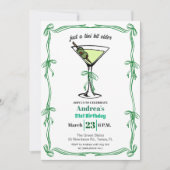 A Tini Bit Older 21st Birthday Party 招待状 (正面)