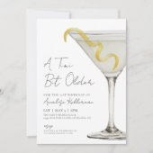 A Tini Bit Older Adult Birthday Party 招待状 (正面)