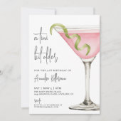 A Tini Bit Older Adult Birthday Party Invitation 招待状 (正面)