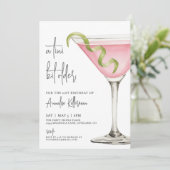 A Tini Bit Older Adult Birthday Party Invitation 招待状 (スタンド正面)