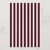 A Tini Bit Older Burgundy 30th Martini Birthday 招待状 (裏面)