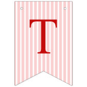 A Tini Bit Older Cute Bow Pink Red Birthday バンティングフラッグ (第3の旗)