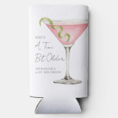 A Tini Bit Older Martini Birthday スリム缶クーラー (裏面)