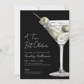 A Tini Bit Older Martini Birthday Party 招待状 (正面)