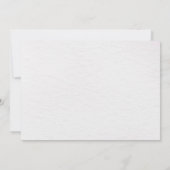 A Tini Bit Older Martini Dirty Thirty Birthday  招待状 (裏面)