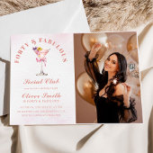 A Tini Bit Older Martini Forty & Fabulous Birthday 招待状