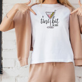 A Tini Bit Older Pink Martini Cocktail Birthday Tシャツ