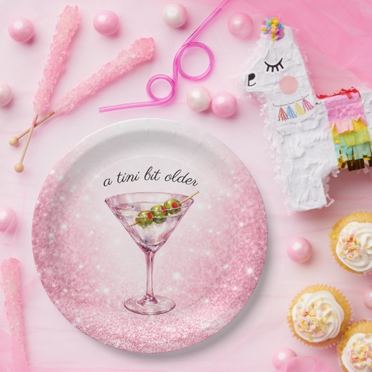A Tini Bit Older Women’s Birthday Party  ペーパープレート (パーティー)